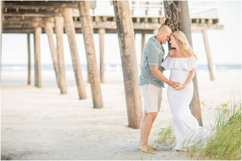 Wildwood Crest Beach Maternity Session